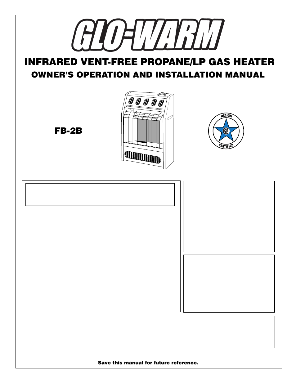 Desa FB-2B User Manual | 20 pages