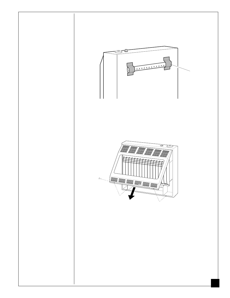 Installing to wall, Continued | Desa CFN2800BTB User Manual | Page 11 / 32