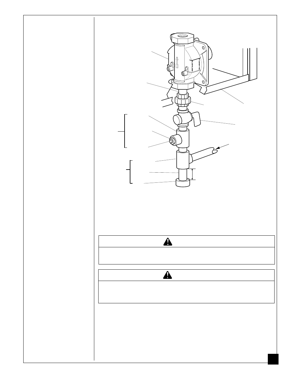 Checking gas connections, Connecting to gas supply, Warning | Continued | Desa CFN2800BTB User Manual | Page 15 / 32