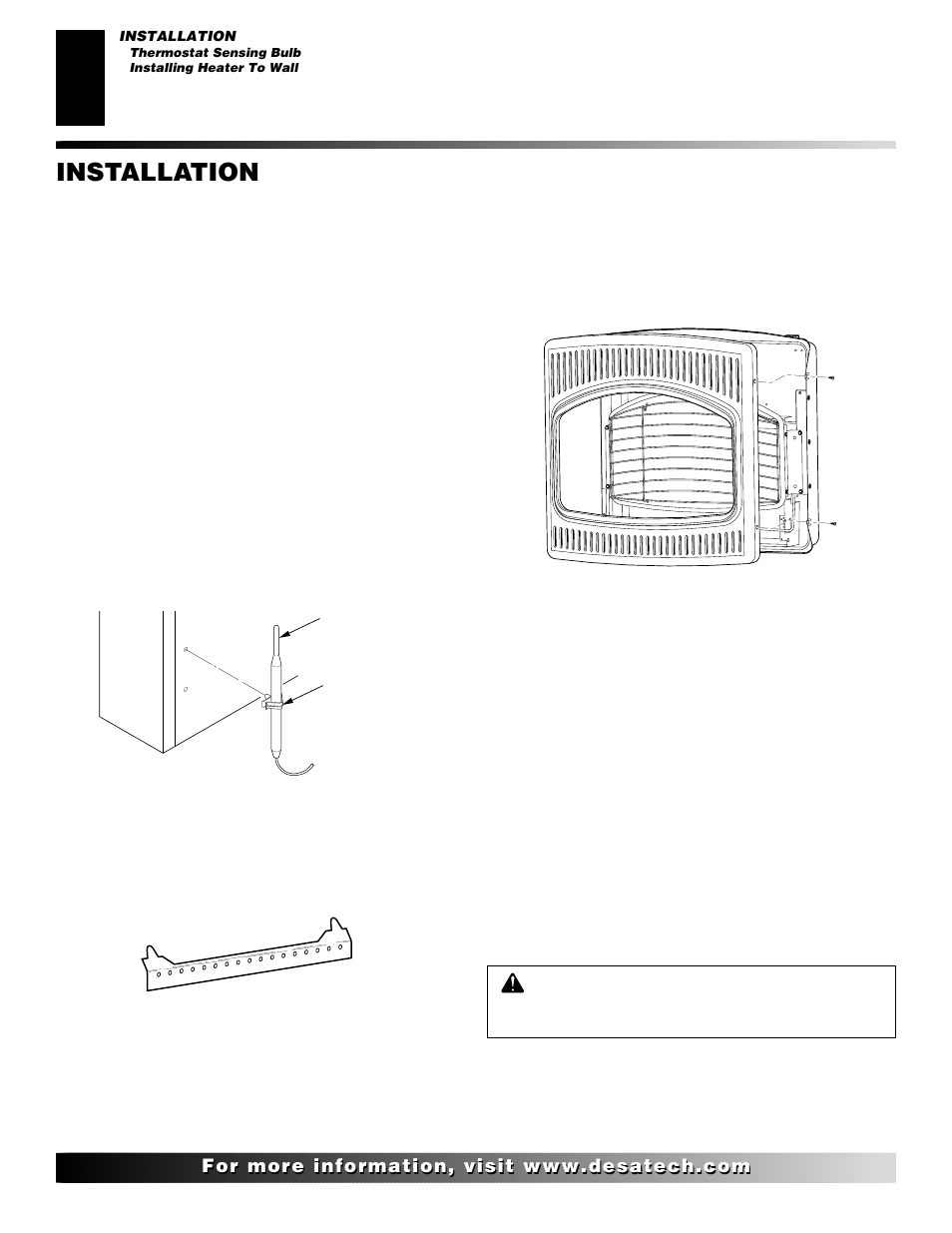 Installation, Continued | Desa CBP20TK User Manual | Page 8 / 30