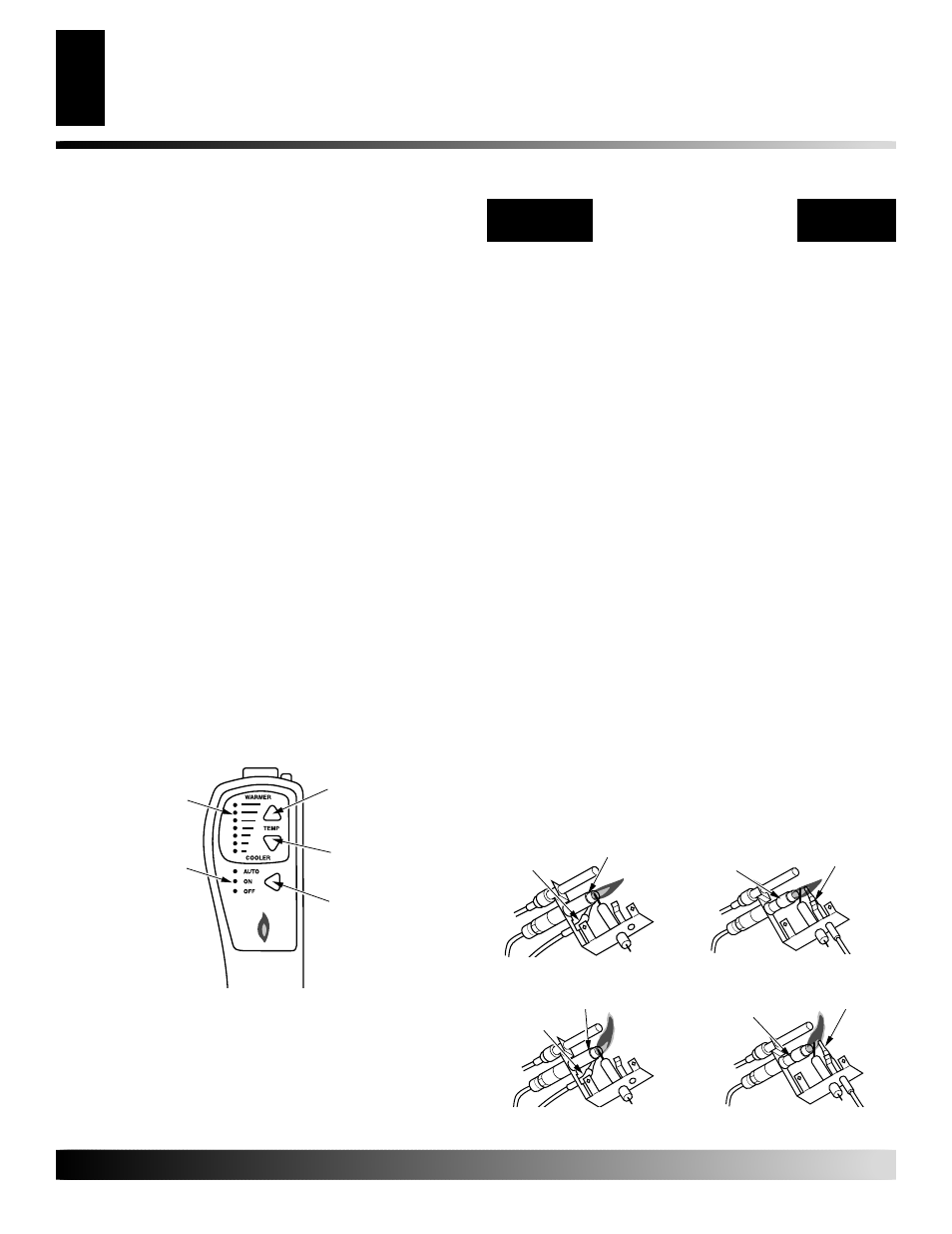 Inspecting burners, Operating fireplace, Continued | Desa YGF33PRB User Manual | Page 20 / 40