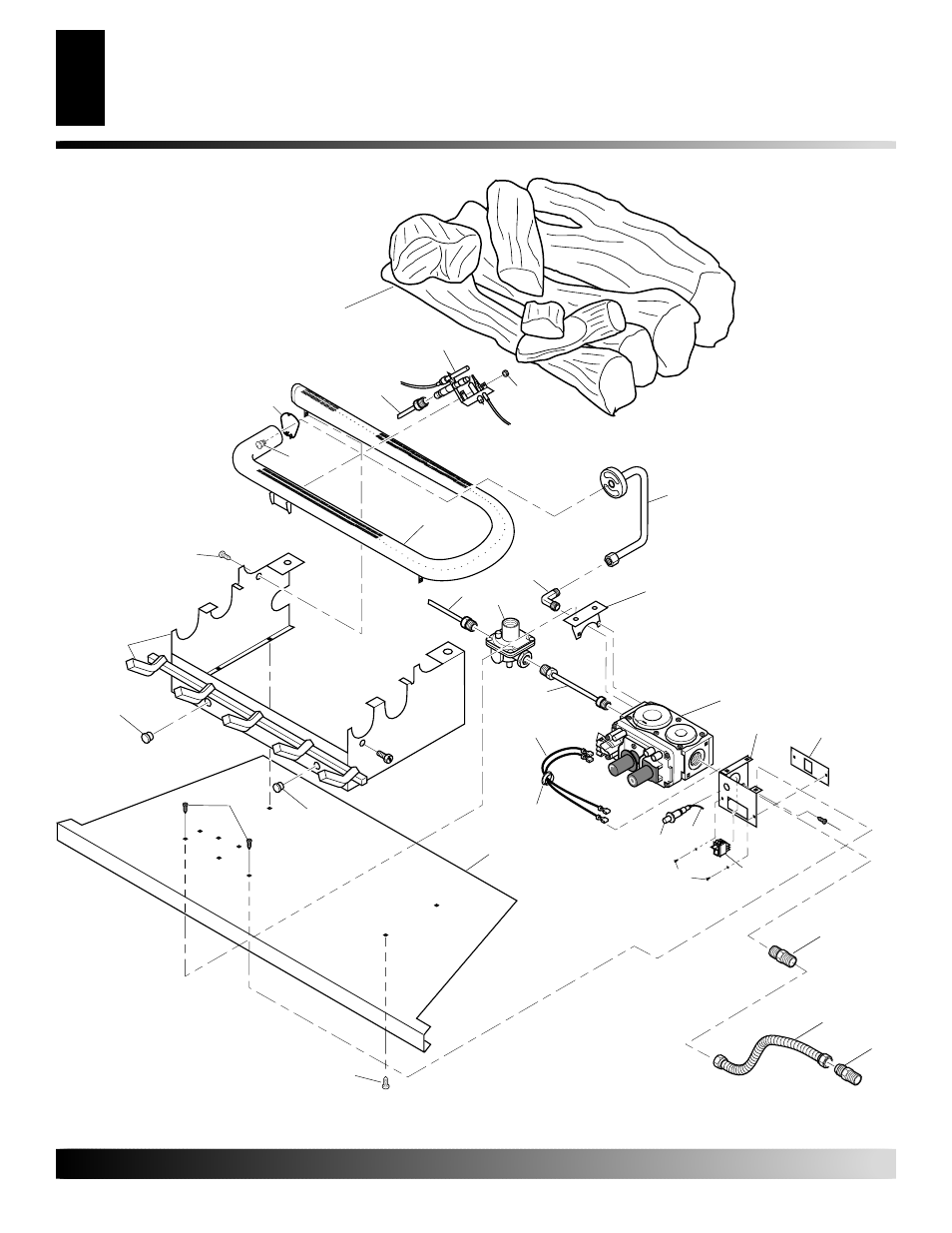 Illustrated parts breakdown, Vygf33prb vygf33nrb (shown) | Desa YGF33PRB User Manual | Page 26 / 40