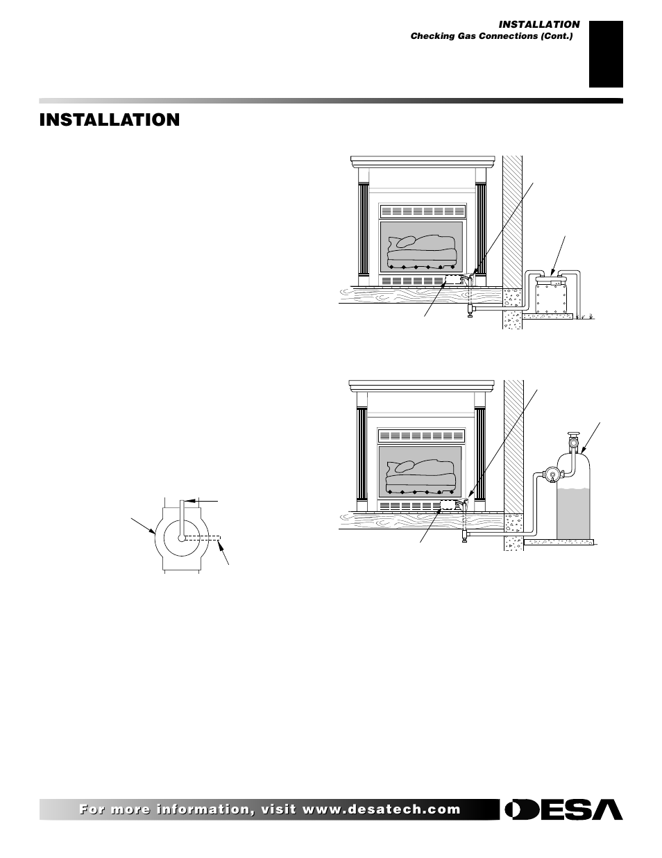 Installation, Continued | Desa LMFP33NR User Manual | Page 15 / 34