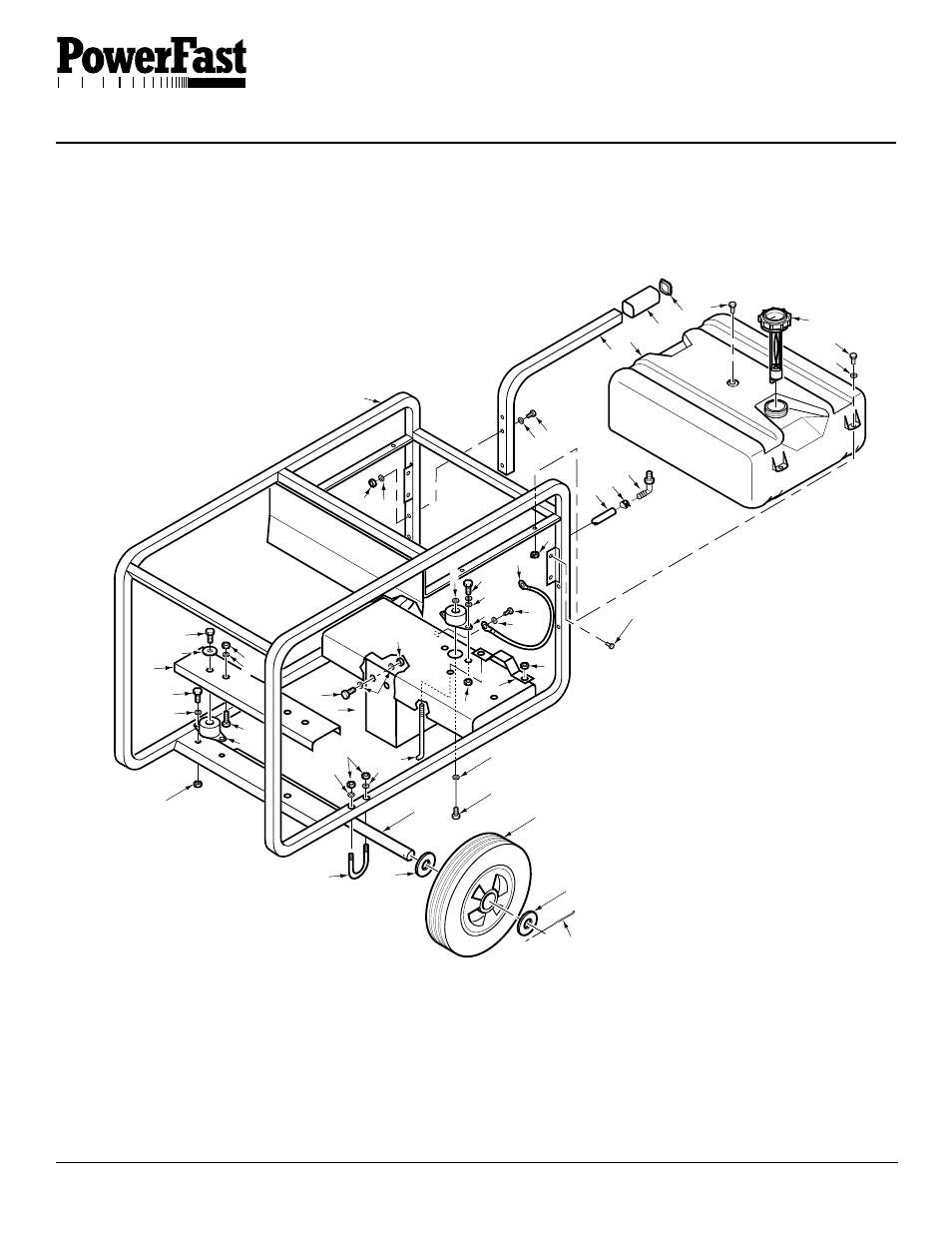 Portable gasoline generators, Illustrated parts list | Desa PGH7500IE User Manual | Page 20 / 26