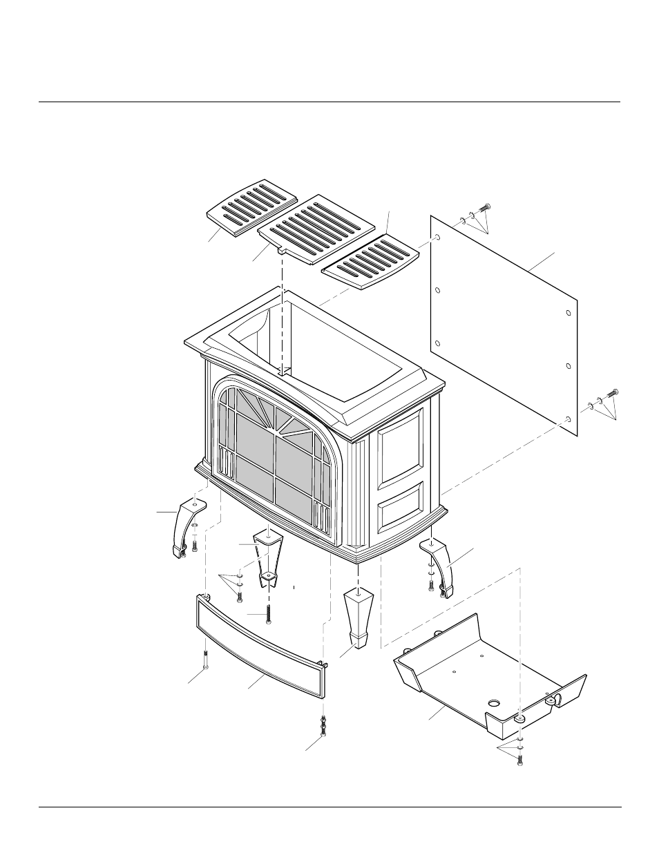 Illustrated parts breakdown | Desa (F)SVYD18N User Manual | Page 30 / 34