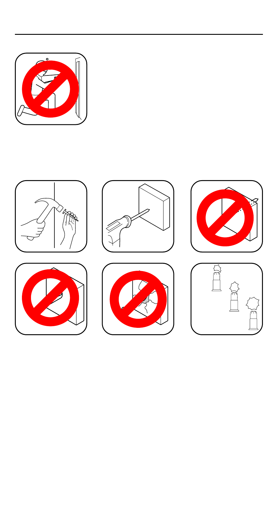 Safety precautions, Know your fastening base material, Too hard point flattens | Desa 496 User Manual | Page 6 / 28