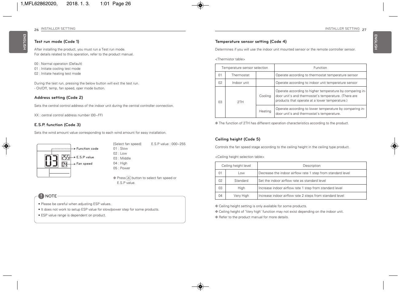 LG Simple Remote Controller Thermostat Use and Care Guide User Manual | Page 14 / 34