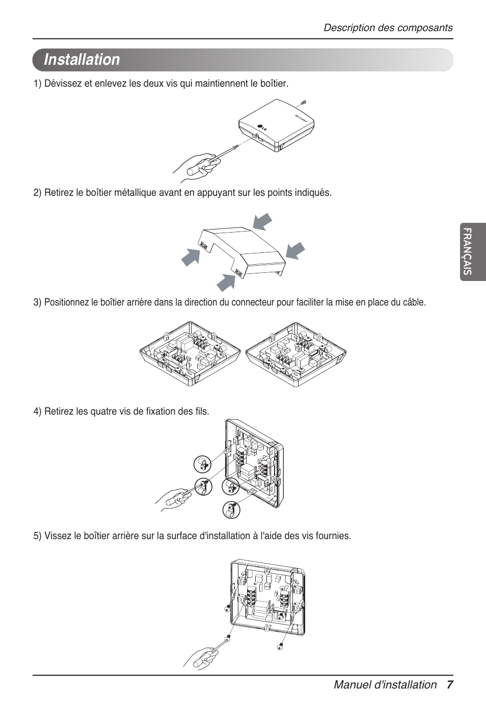 Installation | LG Dry Contact Module - 2 Contact Points 5V & 12V from Indoor PCB Installation User Manual | Page 55 / 128