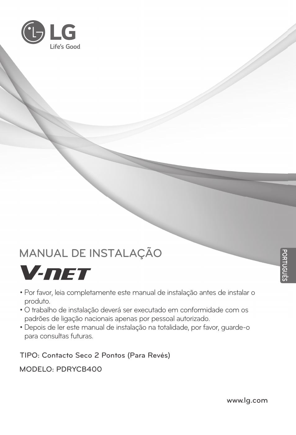 Manual de instalação | LG Dry Contact Module - 2 Contact Points 5V & 12V from Indoor PCB Installation User Manual | Page 97 / 128