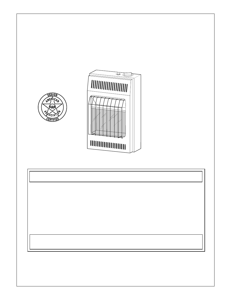 Desa 6000 BTU/HR User Manual | 20 pages