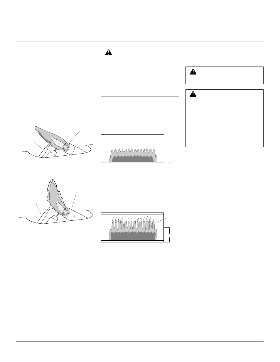 Owner’s manual, Cleaning and maintenance, Inspecting burner | Burner flame pattern, Pilot flame pattern, Ods/pilot and burner orifice, Cabinet | Desa 6000 BTU/HR User Manual | Page 11 / 20