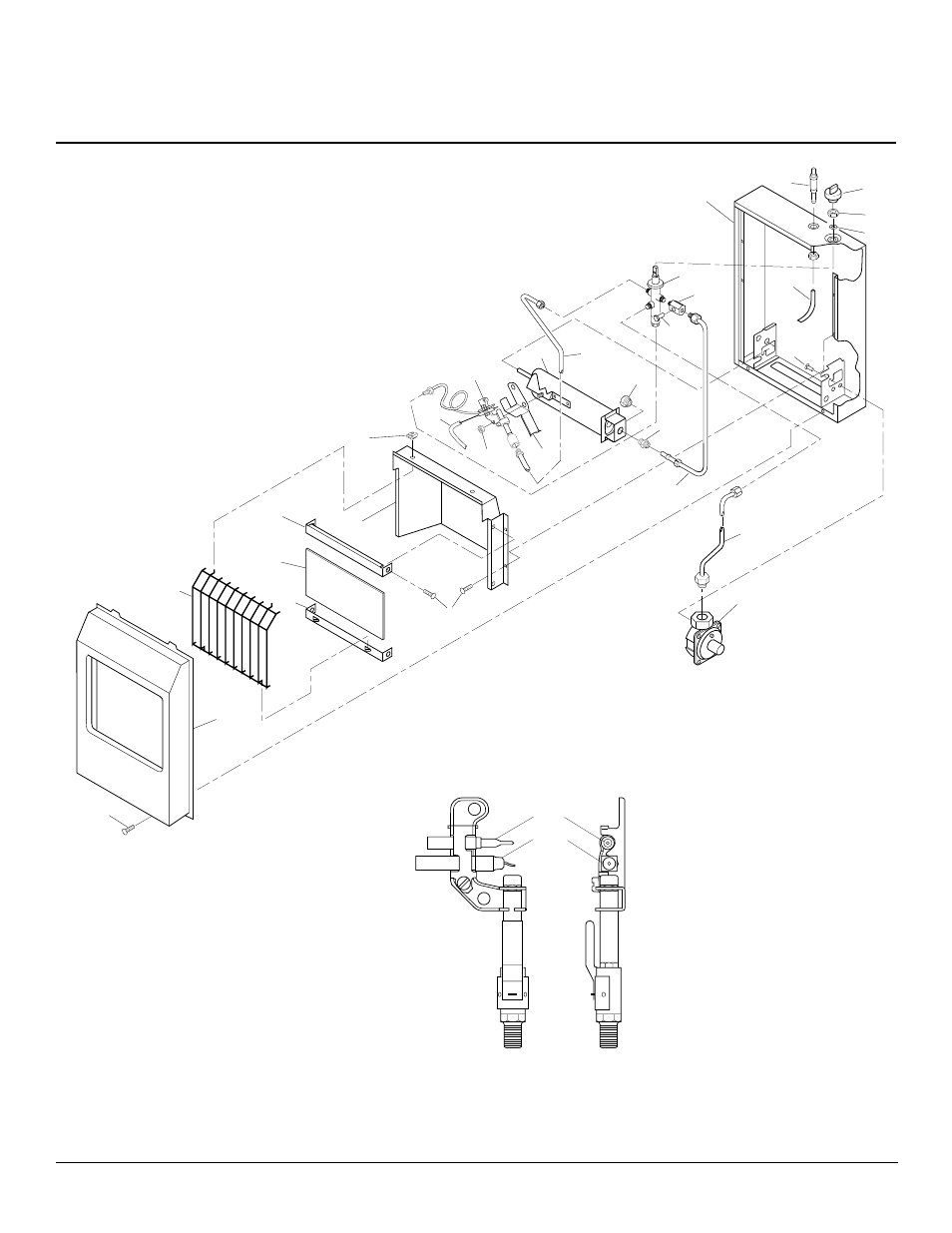 Illustrated parts list, Vp600b | Desa 6000 BTU/HR User Manual | Page 16 / 20