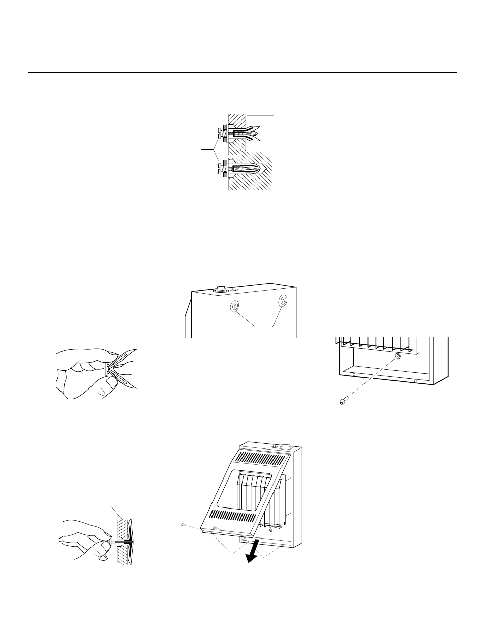 Owner’s manual, Installing to wall, Continued | Desa 6000 BTU/HR User Manual | Page 7 / 20