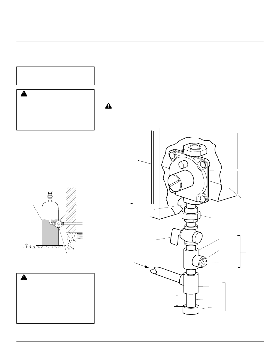 Connecting to gas supply | Desa 6000 BTU/HR User Manual | Page 8 / 20