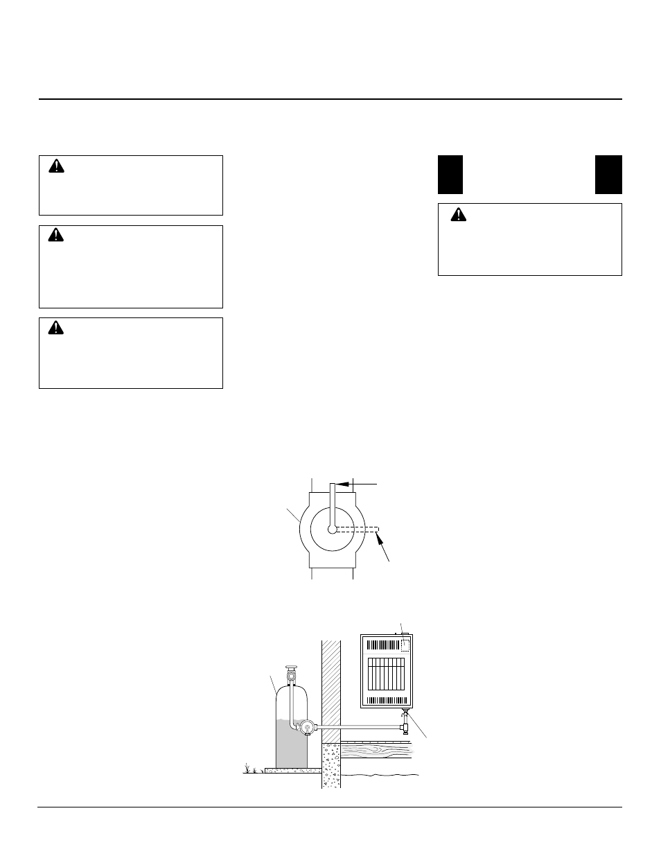 Owner’s manual, Checking gas connections, Operating heater | Desa 6000 BTU/HR User Manual | Page 9 / 20