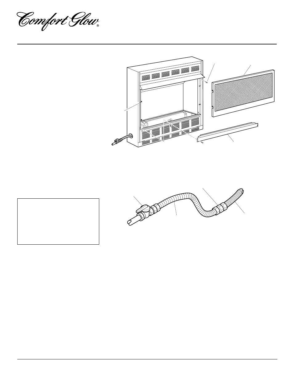 Vent-free natural gas compact fireplace cgcf26nr, Installation | Desa CGCF26NR User Manual | Page 12 / 24
