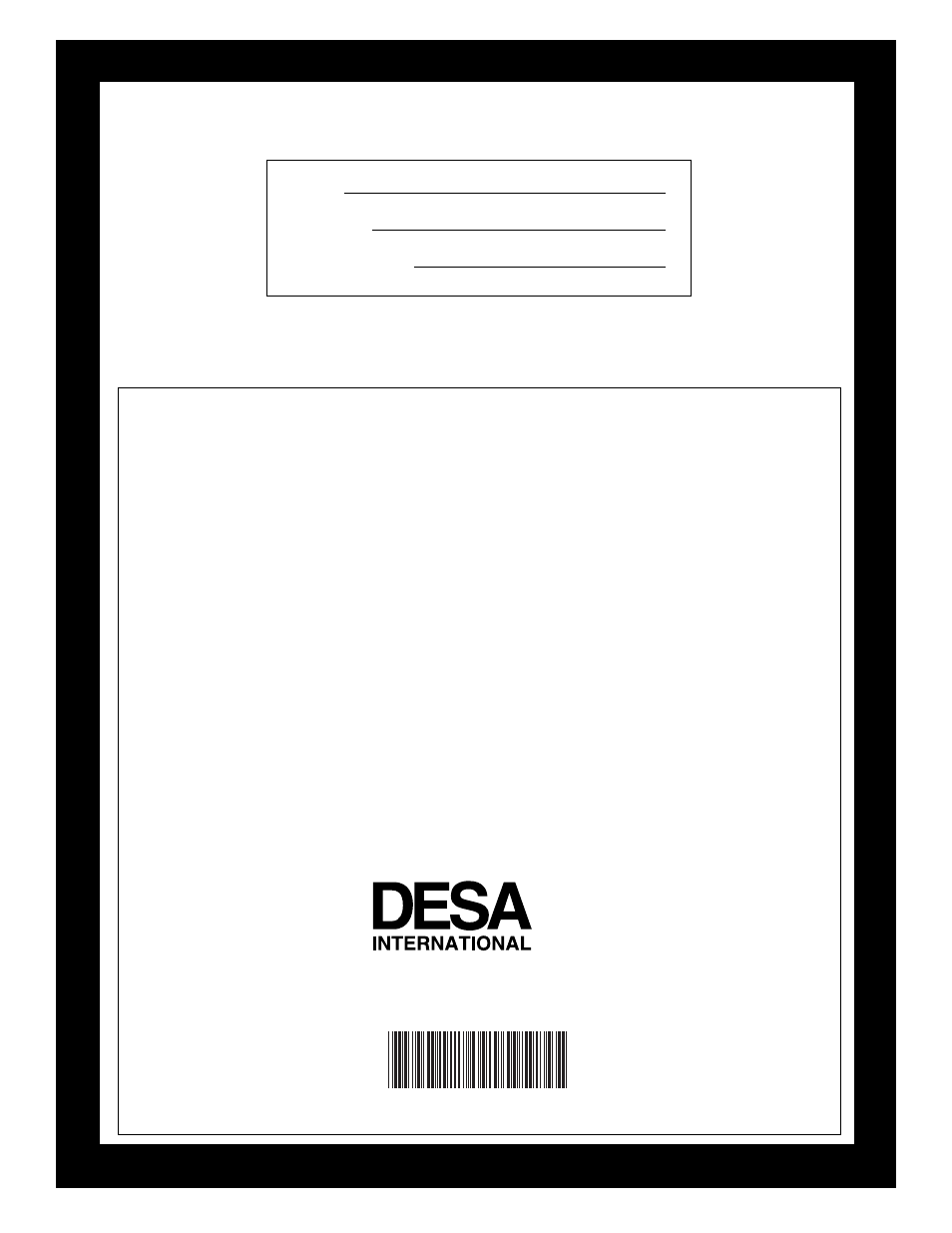 Warranty information | Desa CGCF26NR User Manual | Page 24 / 24