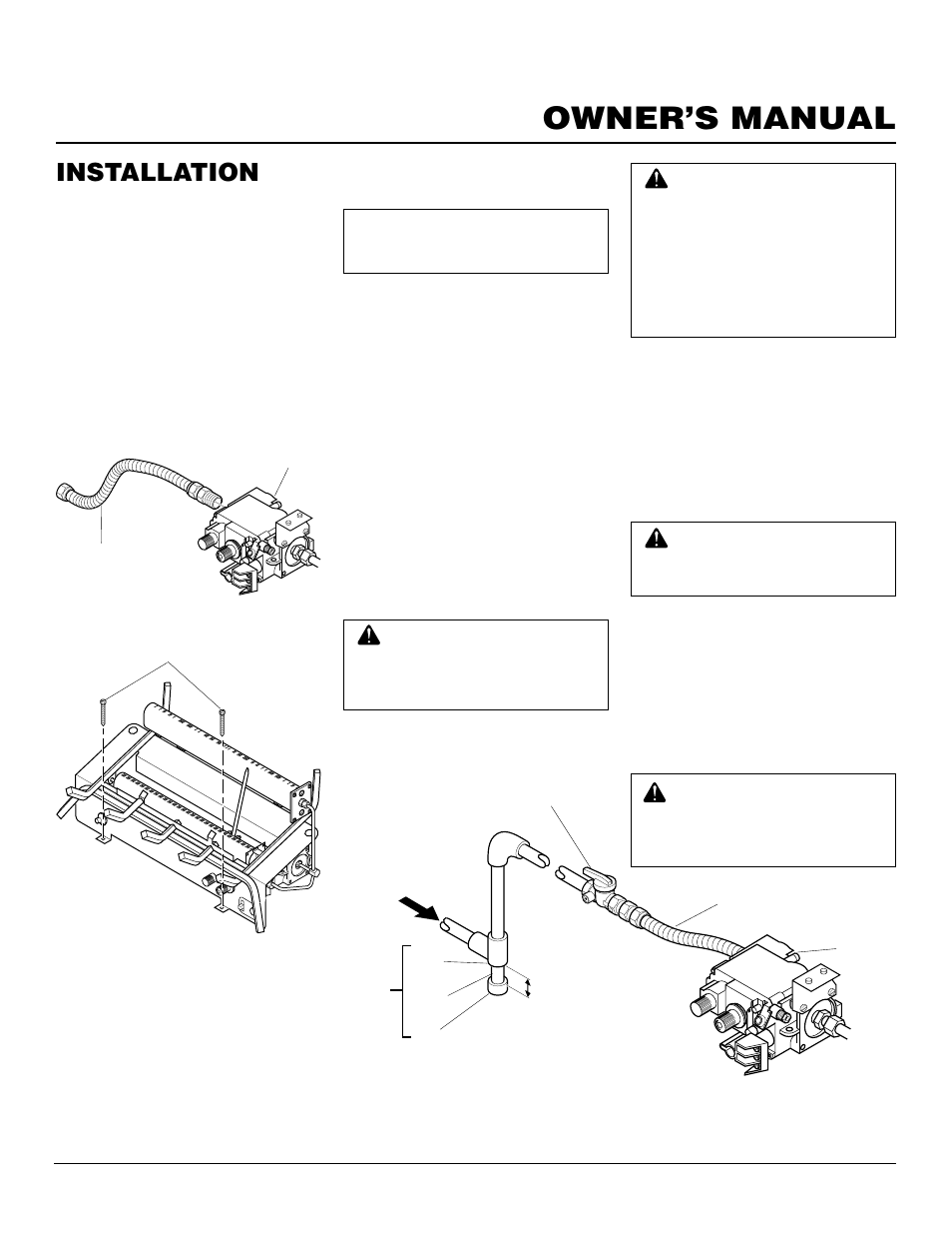 Owner’s manual, Installation, Continued | Desa VS18NR User Manual | Page 11 / 26