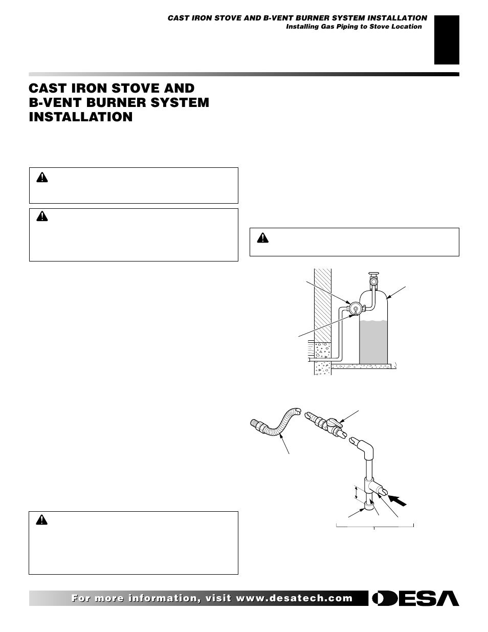 Continued | Desa SBVBN(D) User Manual | Page 13 / 36