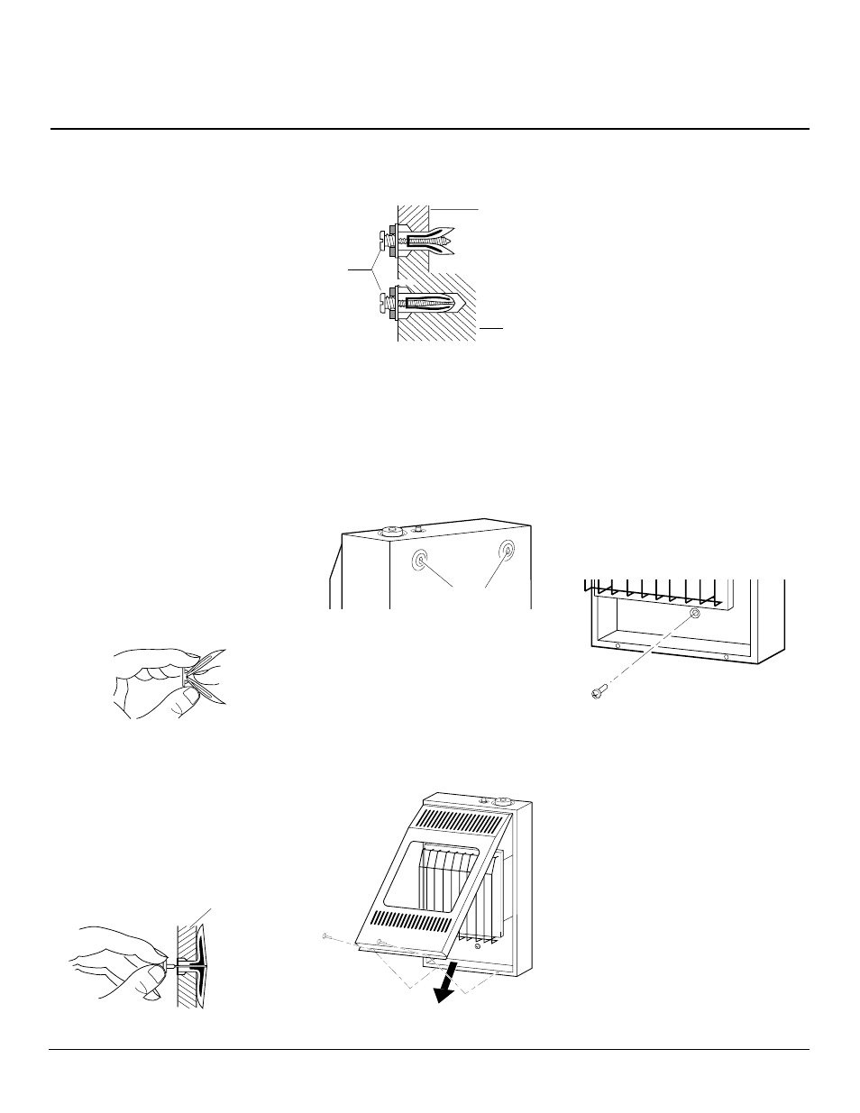 Owner’s manual, Installing to wall, Continued | Desa VP1000BT User Manual | Page 7 / 20