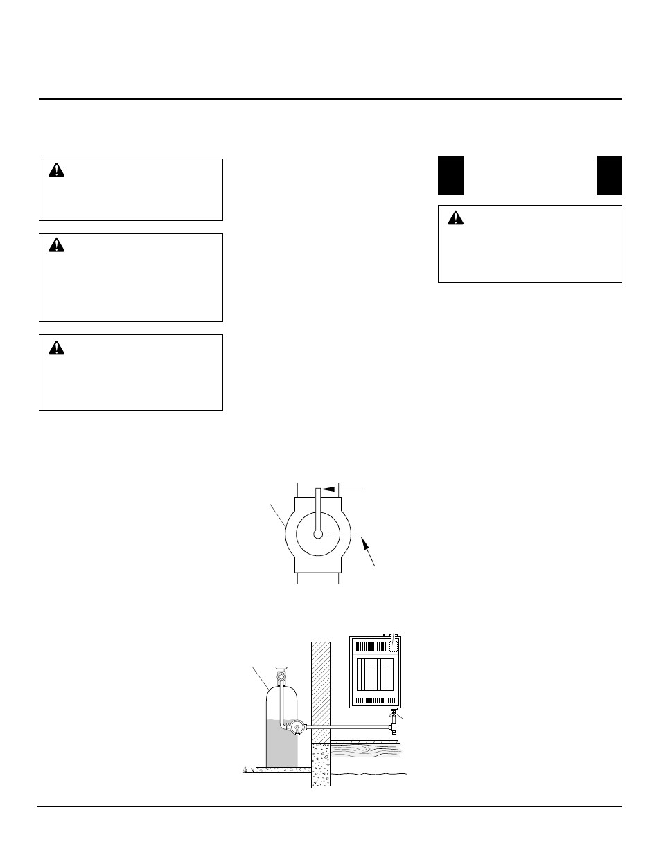 Owner’s manual, Checking gas connections, Operating heater | Desa VP1000BT User Manual | Page 9 / 20