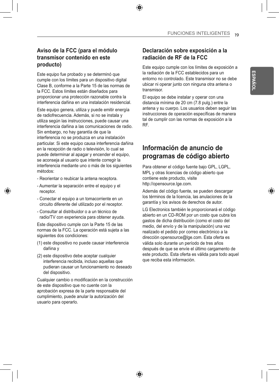 LG 50 Pint Smart Dehumidifier  Owner's Manual User Manual | Page 48 / 79