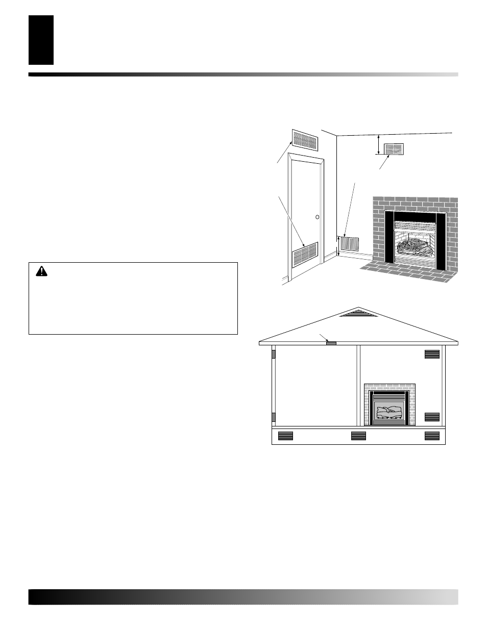 Air for combustion and ventilation, Continued, Ventilation air | Desa VI33PRA User Manual | Page 6 / 32