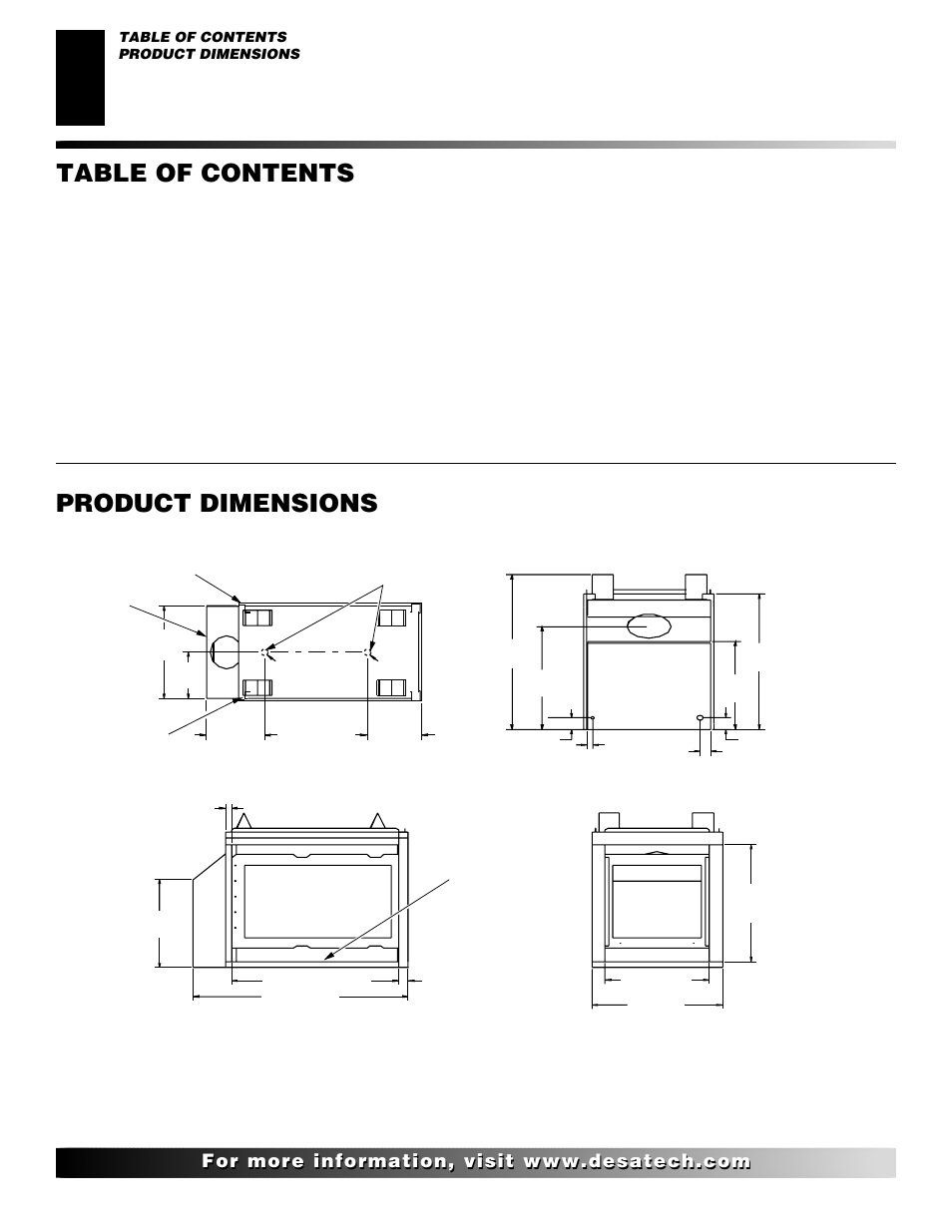 Desa VDVF36PN/PP User Manual | Page 2 / 34