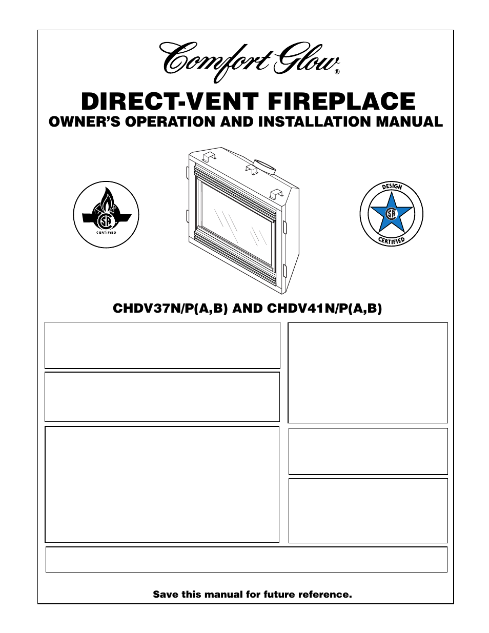 Desa CHDV37N/P User Manual | 38 pages