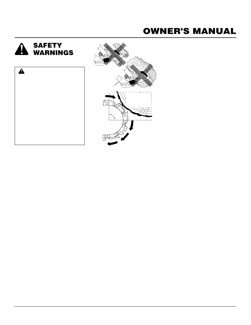 Owner’s manual, Safety warnings | Desa LNT-2 076728K User Manual | Page 3 / 20