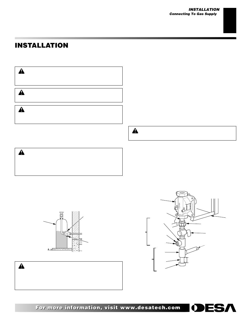 Installation, Continued | Desa CBN20 User Manual | Page 11 / 30