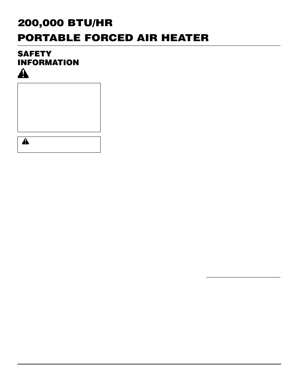 Safety information | Desa RM200T User Manual | Page 2 / 16