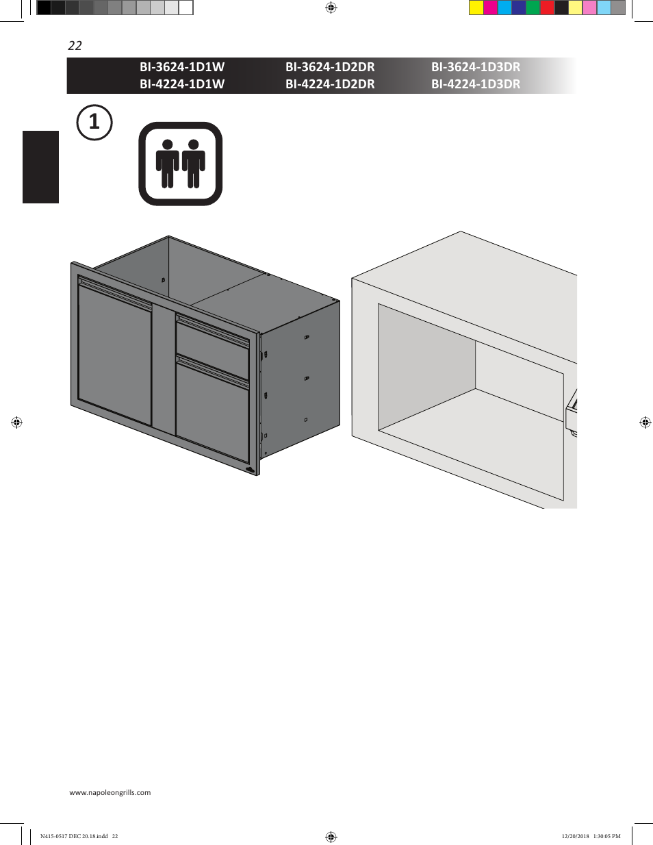 Napoleon Multi-Functional Beverage Center  Owner's Guide User Manual | Page 22 / 52