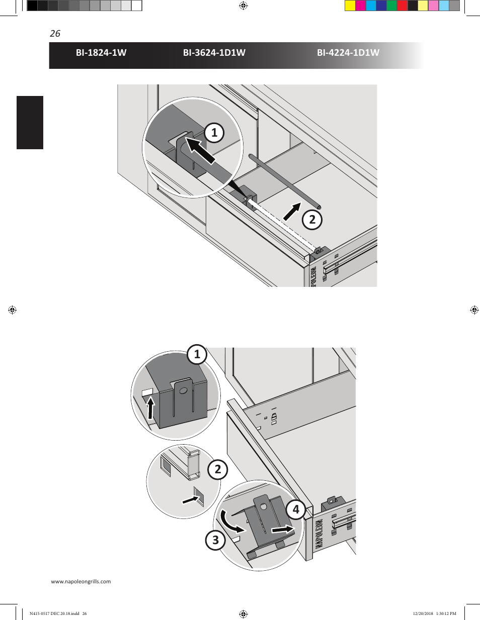 Napoleon Multi-Functional Beverage Center  Owner's Guide User Manual | Page 26 / 52