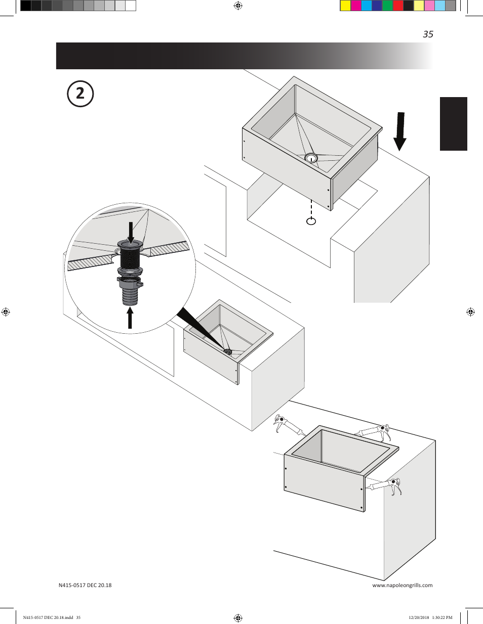 Napoleon Multi-Functional Beverage Center  Owner's Guide User Manual | Page 35 / 52