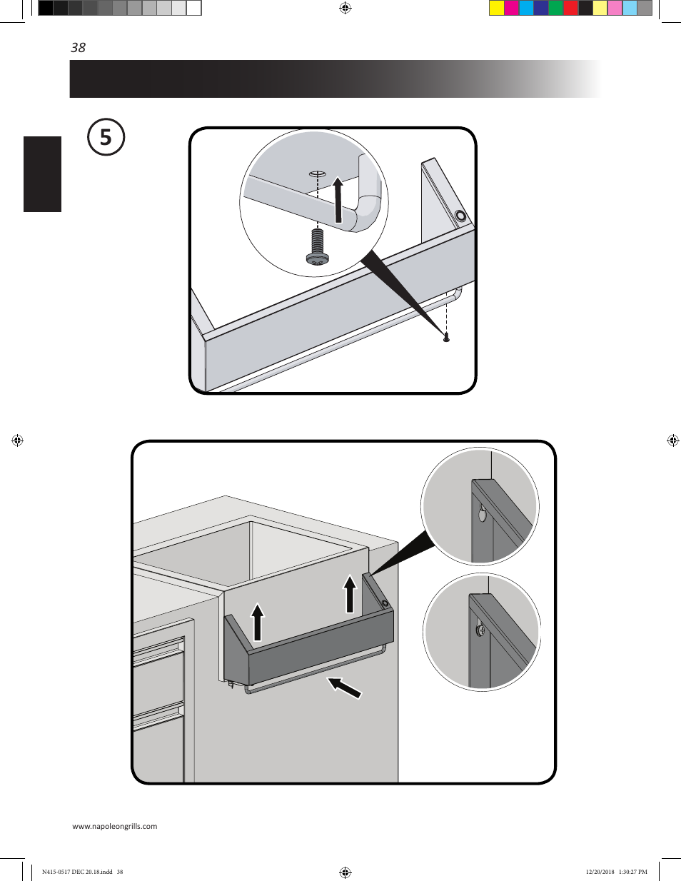 Napoleon Multi-Functional Beverage Center  Owner's Guide User Manual | Page 38 / 52