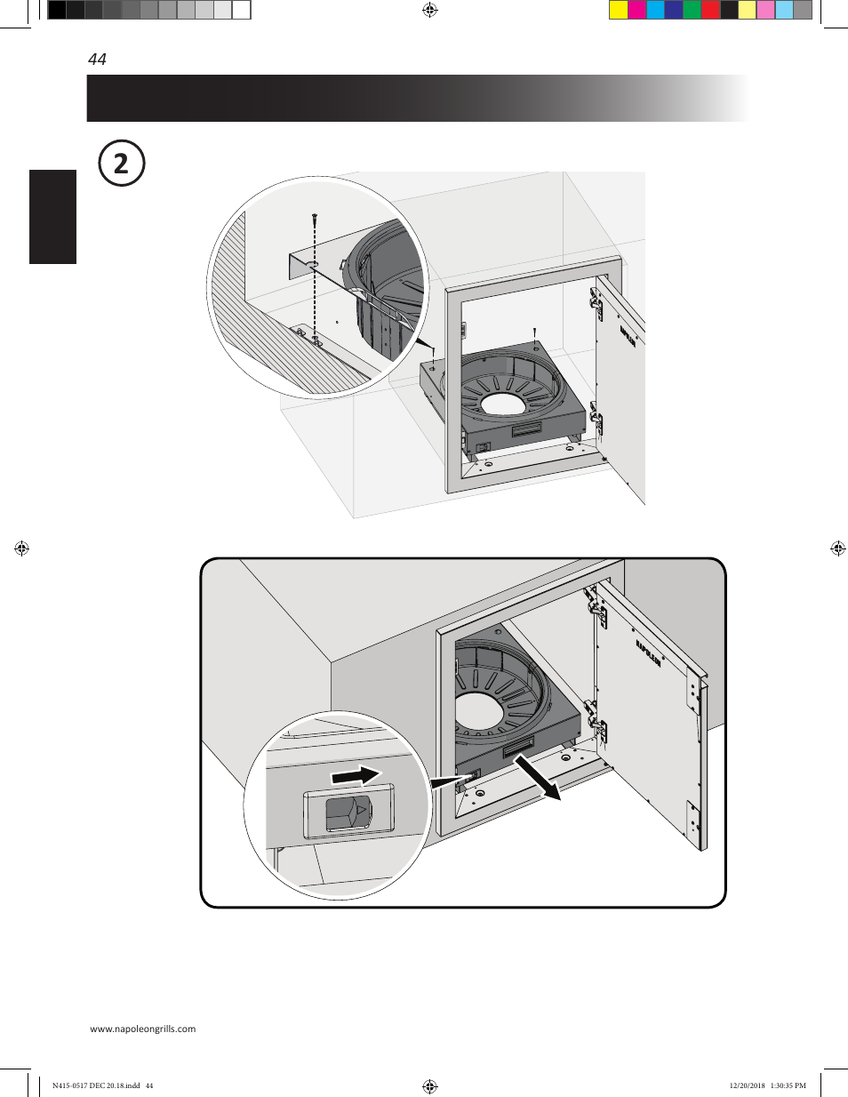 Napoleon Multi-Functional Beverage Center  Owner's Guide User Manual | Page 44 / 52