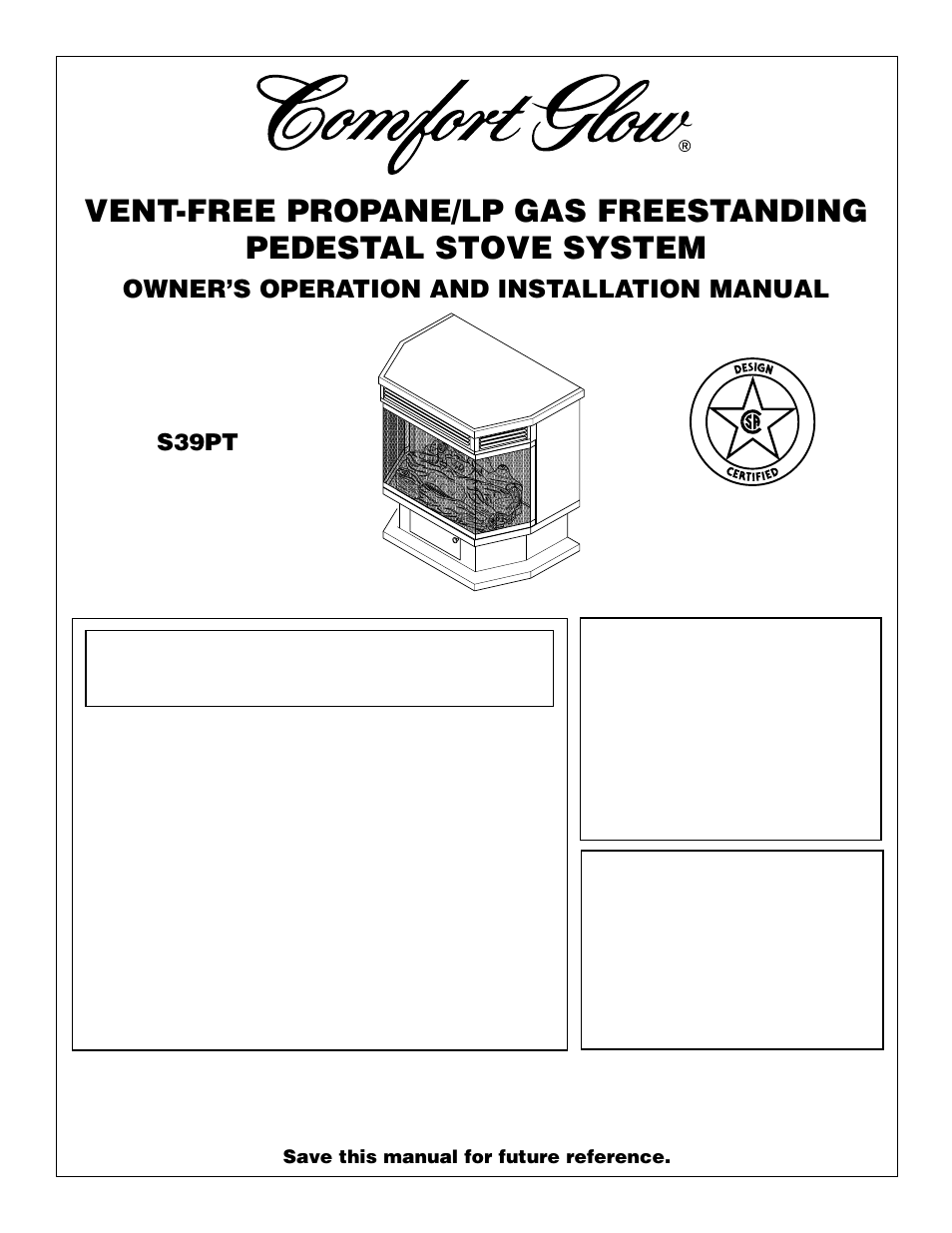 Desa S39PT User Manual | 26 pages