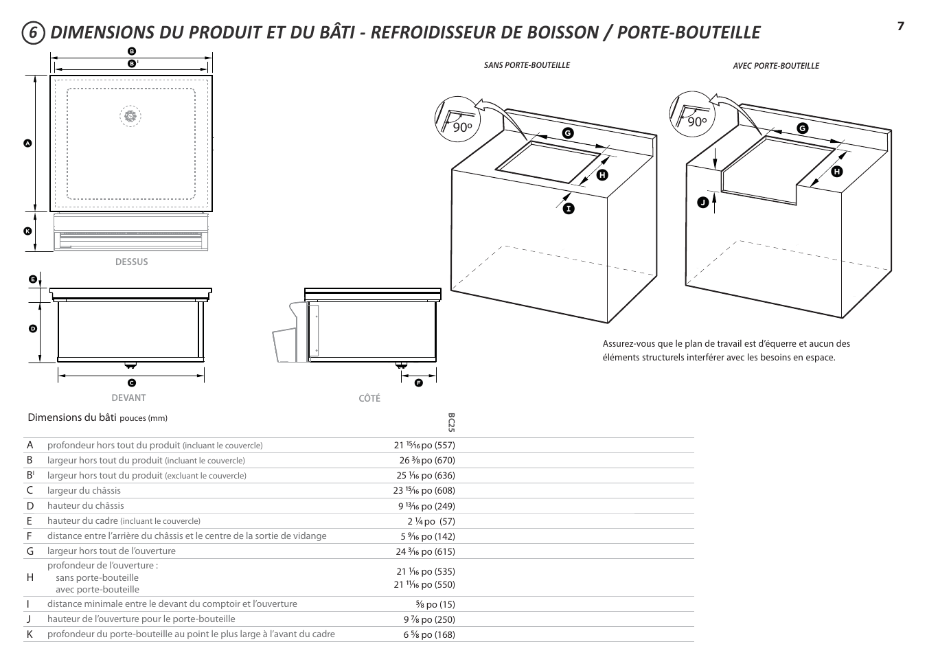 DCS 20 Inch Built-in Outdoor Storage Drawer: Single Drawer Installation Instructions User Manual | Page 28 / 40