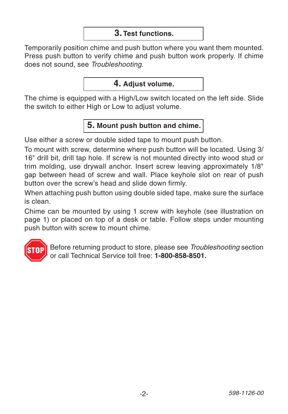 Desa SAY WHAT?! 1204 User Manual | Page 2 / 6
