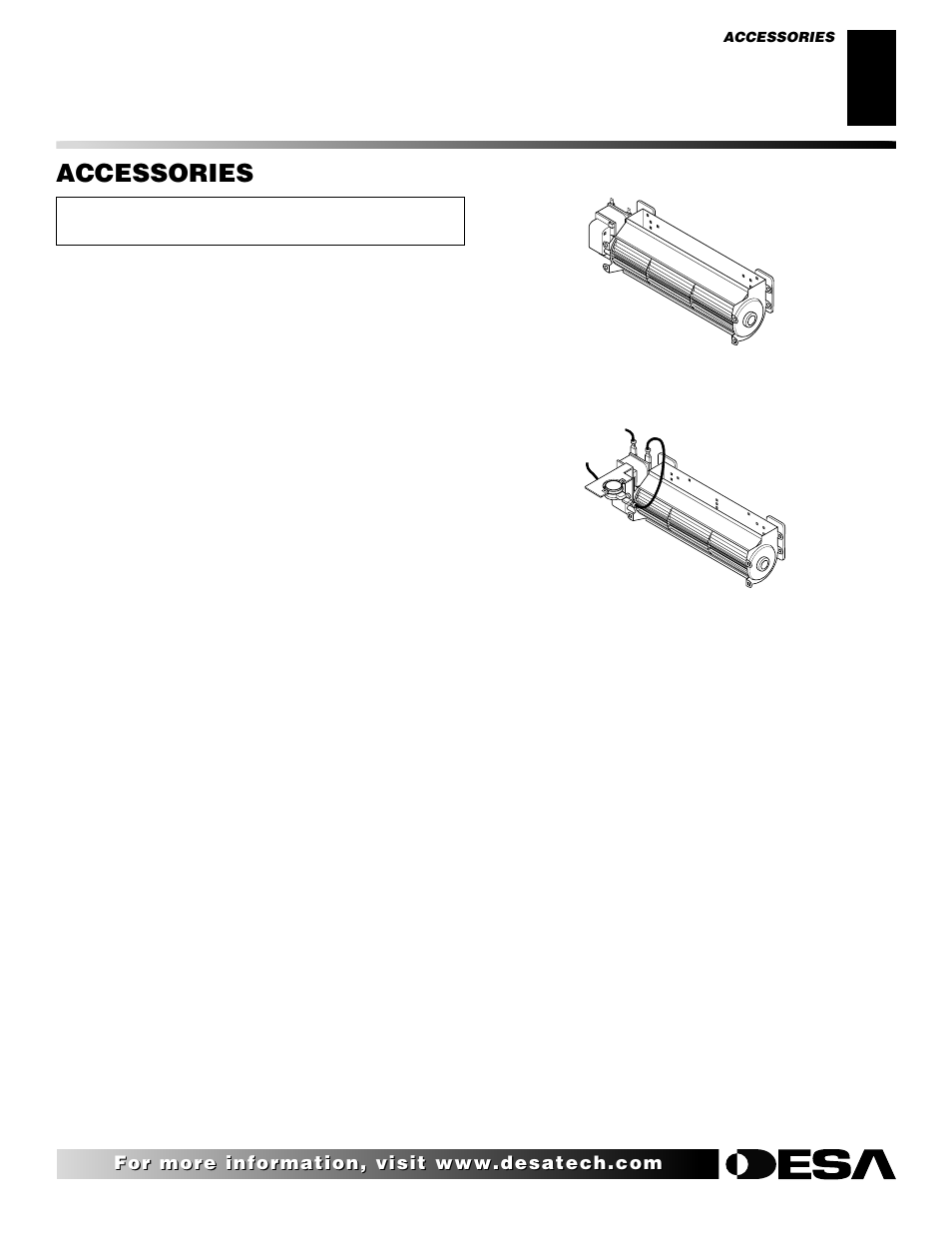 Accessories | Desa (V)V36ENA(1) User Manual | Page 37 / 38