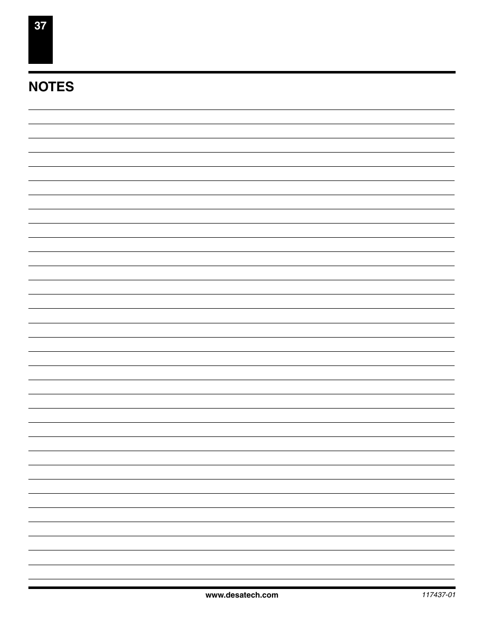 Desa (V) CB36(N User Manual | Page 38 / 40