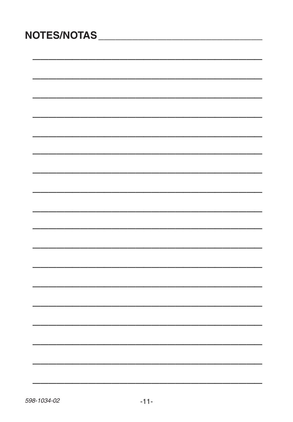 Desa 598-1034-02 User Manual | Page 11 / 12