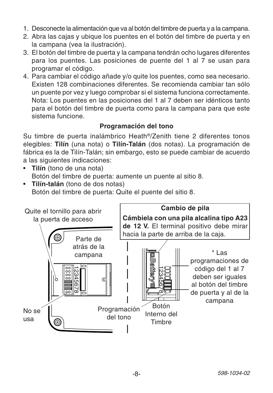 Desa 598-1034-02 User Manual | Page 8 / 12