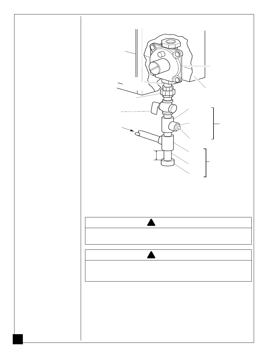 Checking gas connections, Warning | Desa CGN12 User Manual | Page 10 / 24