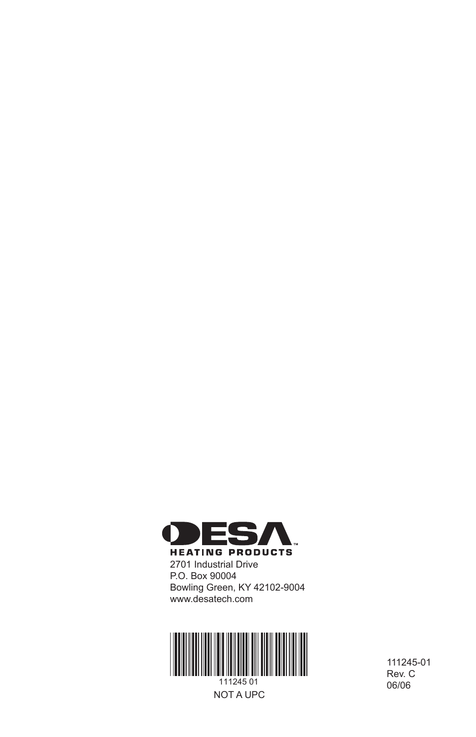 Desa CGEFP33PRB User Manual | Page 48 / 48