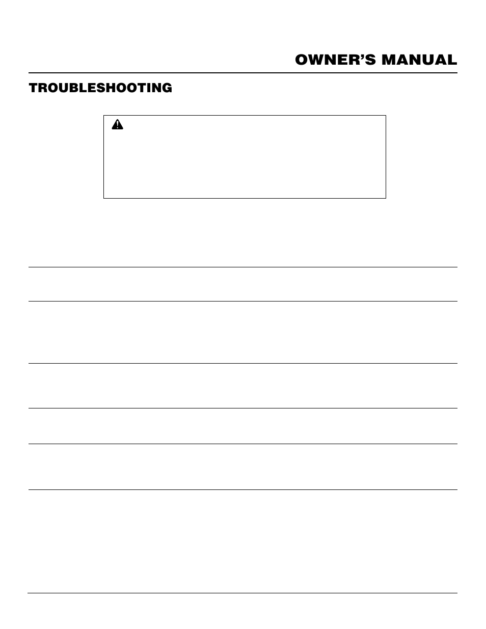 Owner’s manual, Troubleshooting, Continued | Desa CGS2718N User Manual | Page 21 / 32