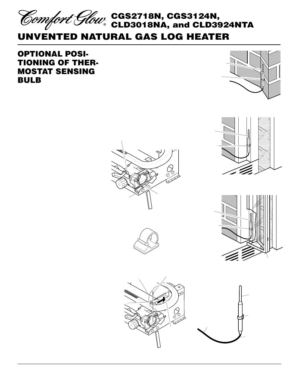 Unvented natural gas log heater | Desa CGS2718N User Manual | Page 22 / 32
