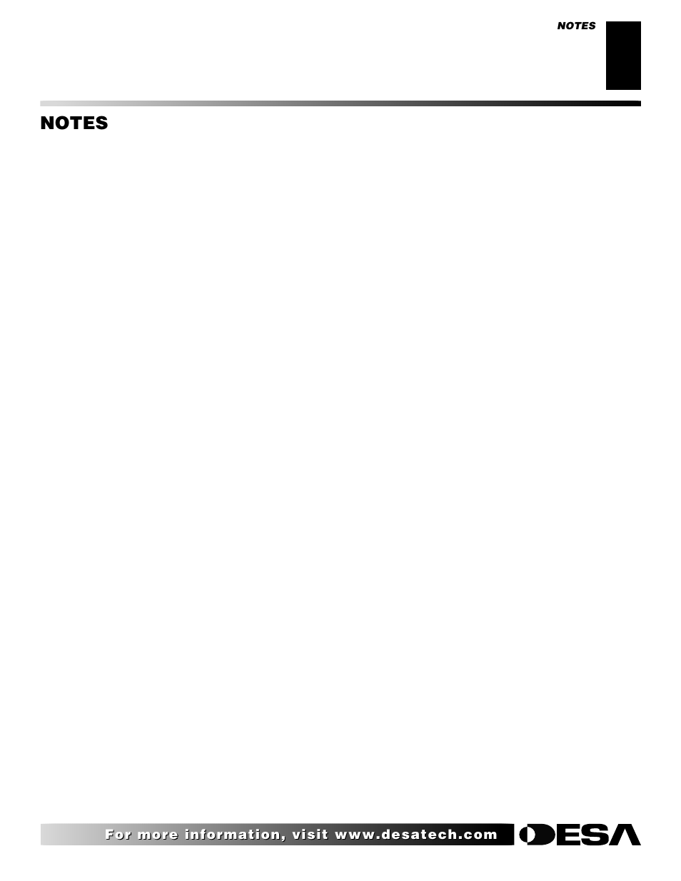 Desa EFS33NR  EN User Manual | Page 33 / 34