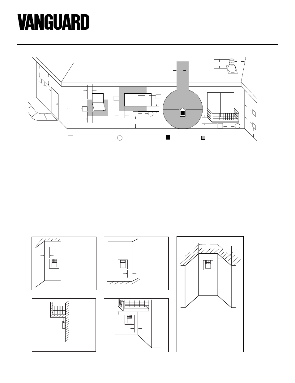 Direct-vent fireplace (natural/propane), General venting, Continued | Desa BDV34NA  EN User Manual | Page 6 / 38